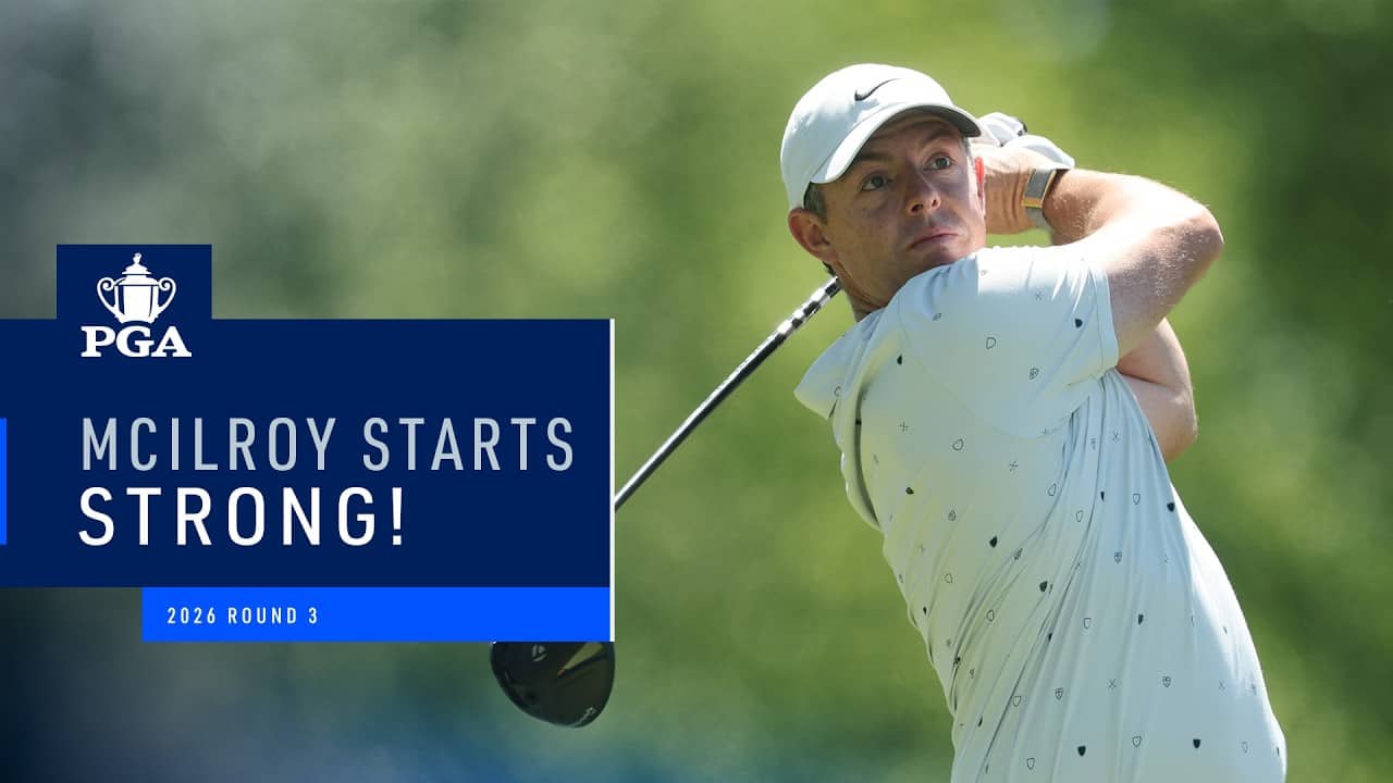 Rory McIlroy Finds His Groove Early in Round 3 | 2026 PGA Championship