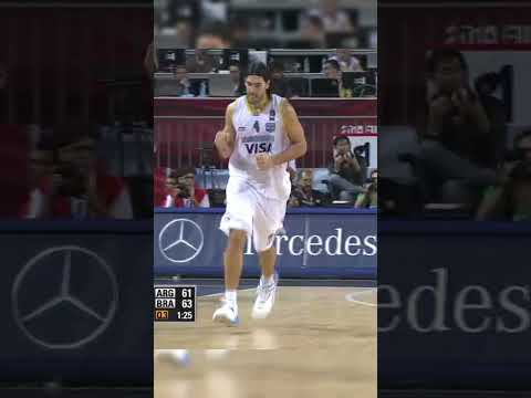 The day Luis Scola took it personal and scored 37 against Brazil 😳🇦🇷 #FIBAWC