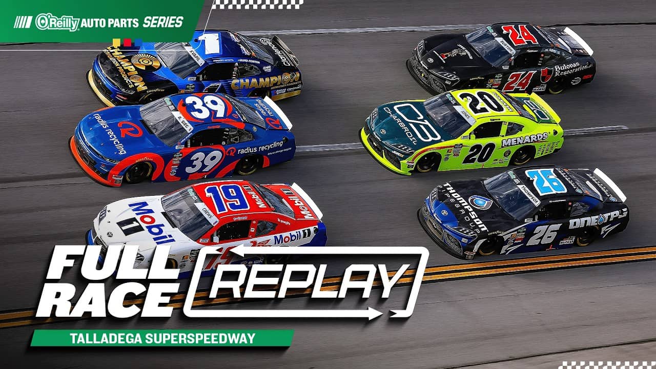 NASCAR O'Reilly Auto Parts Series Full Race Replay: 2026 Talladega Superspeedway