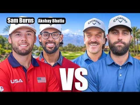 We Challenged Sam Burns and Akshay Bhatia to a Golf Match (Driver Giveaway) 