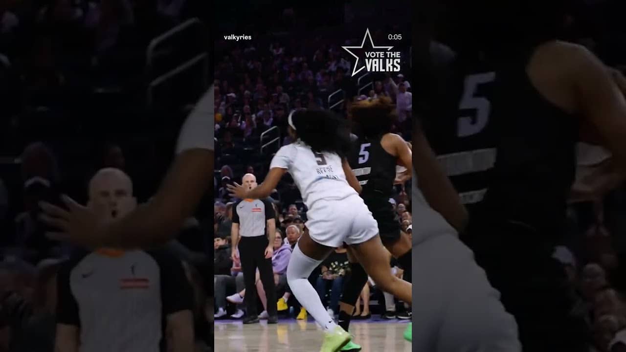 Welcome to the Block Party! 💪🛡#wnba #goldenstatevalkyries #shorts