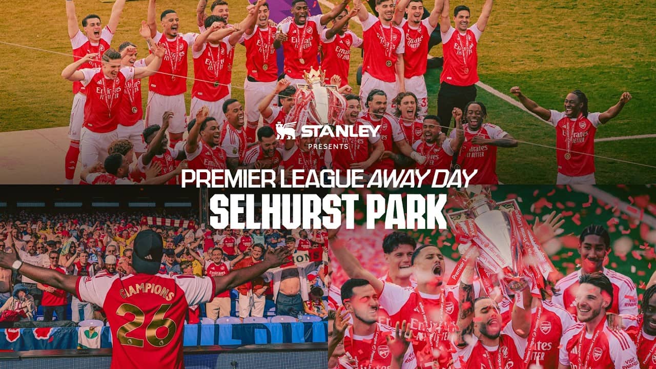 Frimmy's Away Days | Behind the scenes of Arsenal lifting the Premier League trophy 🏆