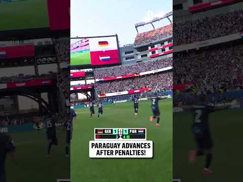 PARAGUAY WINS IN PENALTIES AND IS MOVING ON TO THE ROUND OF 16