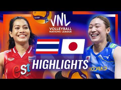 Japan 🇯🇵 vs. Thailand 🇹🇭 - Highlights | Week 3 | Women's VNL 2026