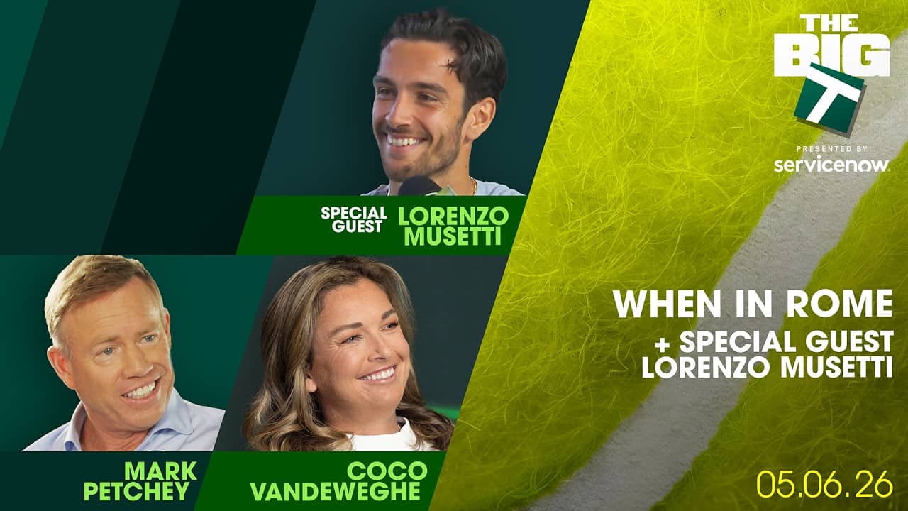 Sinner Unstoppable, Novak Is Back and Special Guest Lorenzo Musetti | Episode 19 | The Big T Podcast