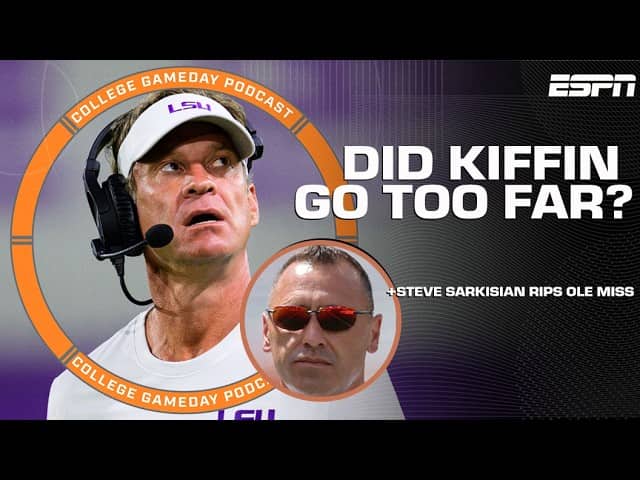 Lane Kiffin’s Controversial Ole Miss vs LSU Comments | College GameDay Podcast