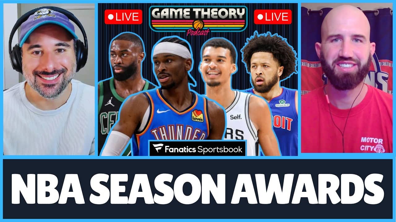 NBA Awards Picks! SGA or Wemby for MVP? Plus, End of Season Notes | Game Theory Podcast