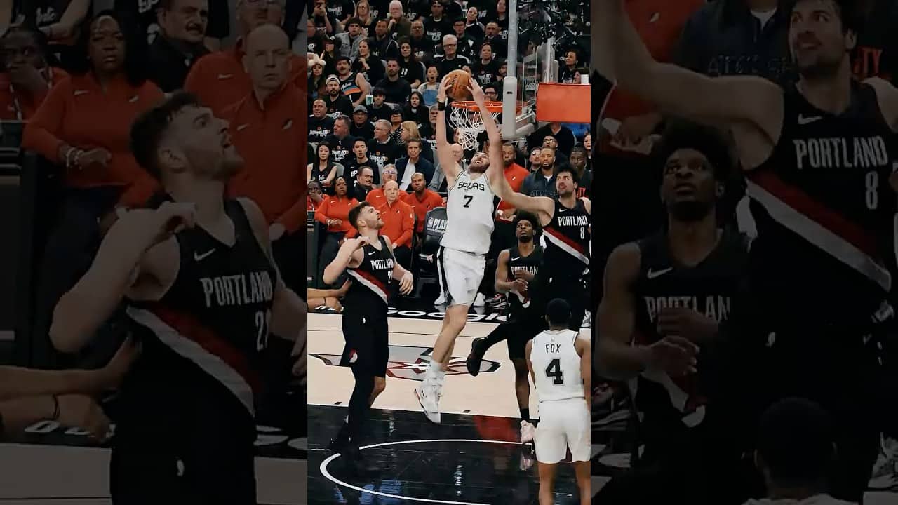 OH MY LUKE KORNET!!!  #nba #spurs