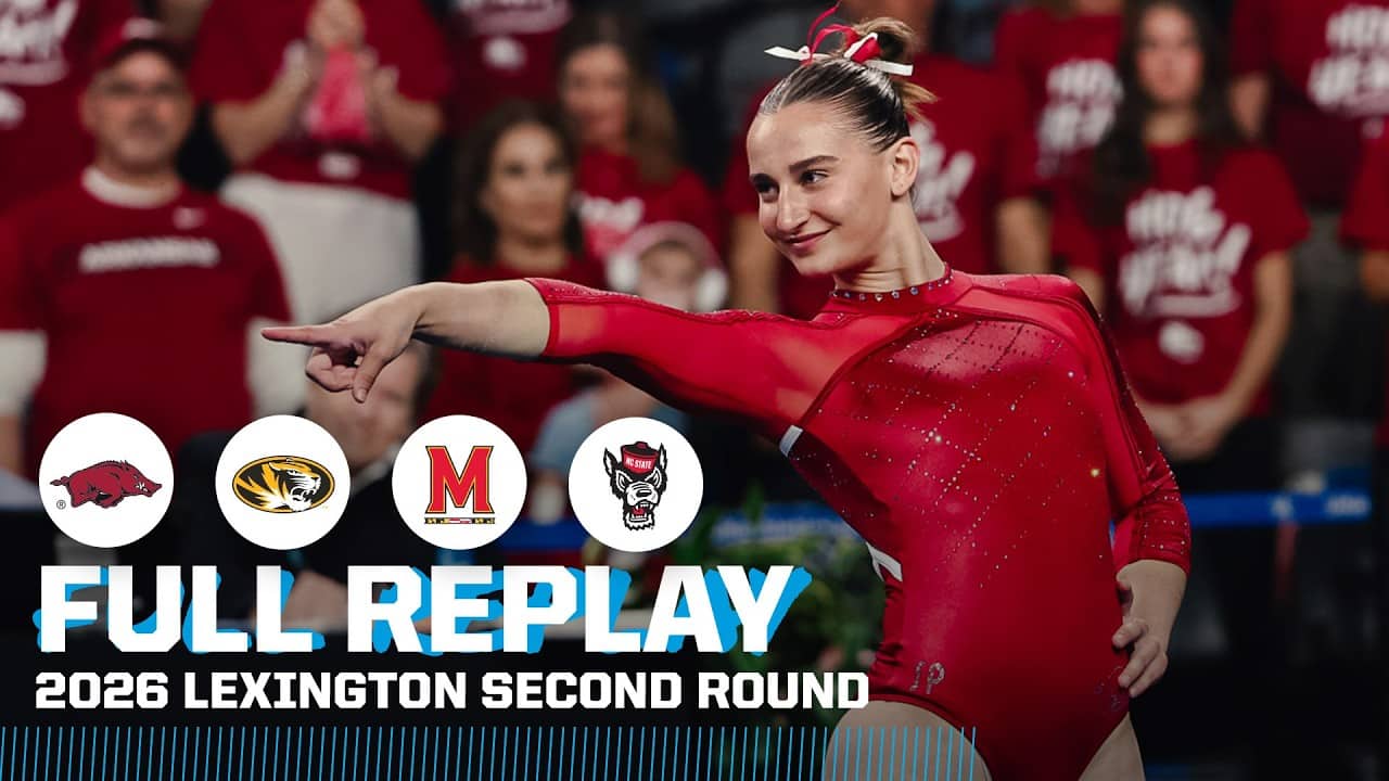 Arkansas, Missouri advance in Lexington gymnastic regional semifinal | FULL REPLAY