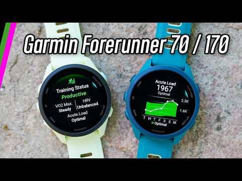 Garmin Forerunner 70 & 170 Music // Premium Features at a Budget Price?
