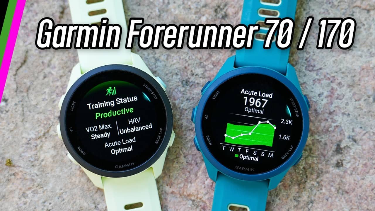 Garmin Forerunner 70 & 170 Music // Premium Features at a Budget Price?