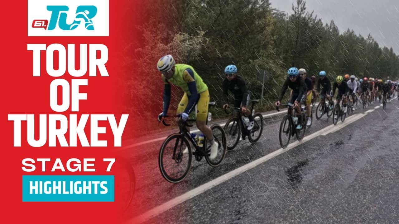 Rain Chaos in Antalya! | Tour of Turkey 2026 | Stage 7 | Highlights