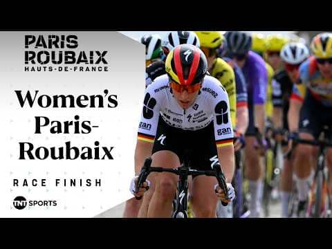 BIGGEST WIN OF HER LIFE! 🙌 | Women's 2026 Paris-Roubaix Final KM's | TNT Sports Cycling