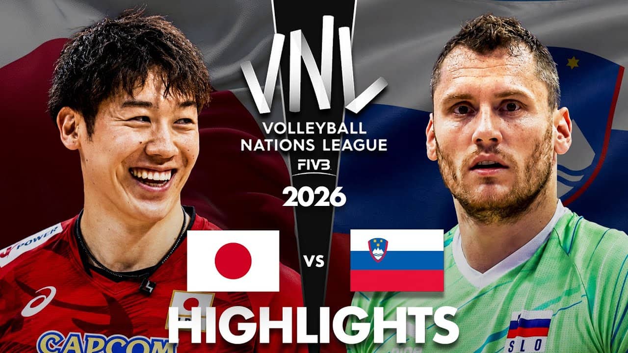 Japan 🇯🇵 vs Slovenia 🇸🇮 | Highlights | Men's VNL 2026