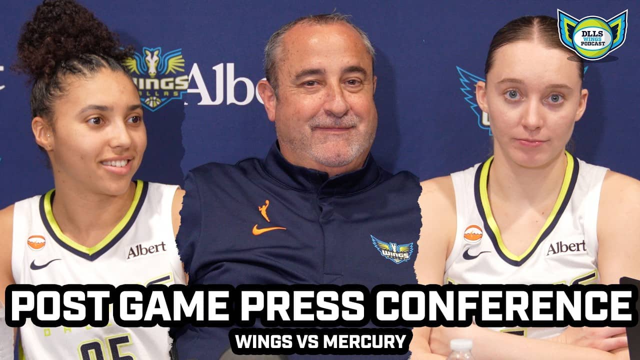 Paige Bueckers & Dallas Wings Say They Hit "Flow State" After Wings Win vs Mercury