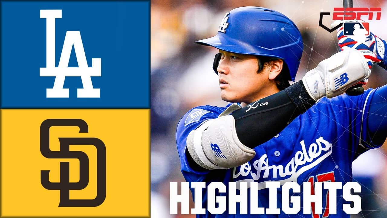 Los Angeles Dodgers vs. San Diego Padres | Full Game Highlights | ESPN MLB