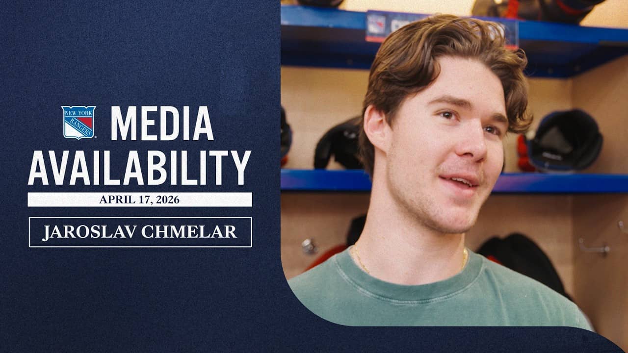NYR 2026 Exit Day: Jaroslav Chmelar Media Availability | April 17, 2026