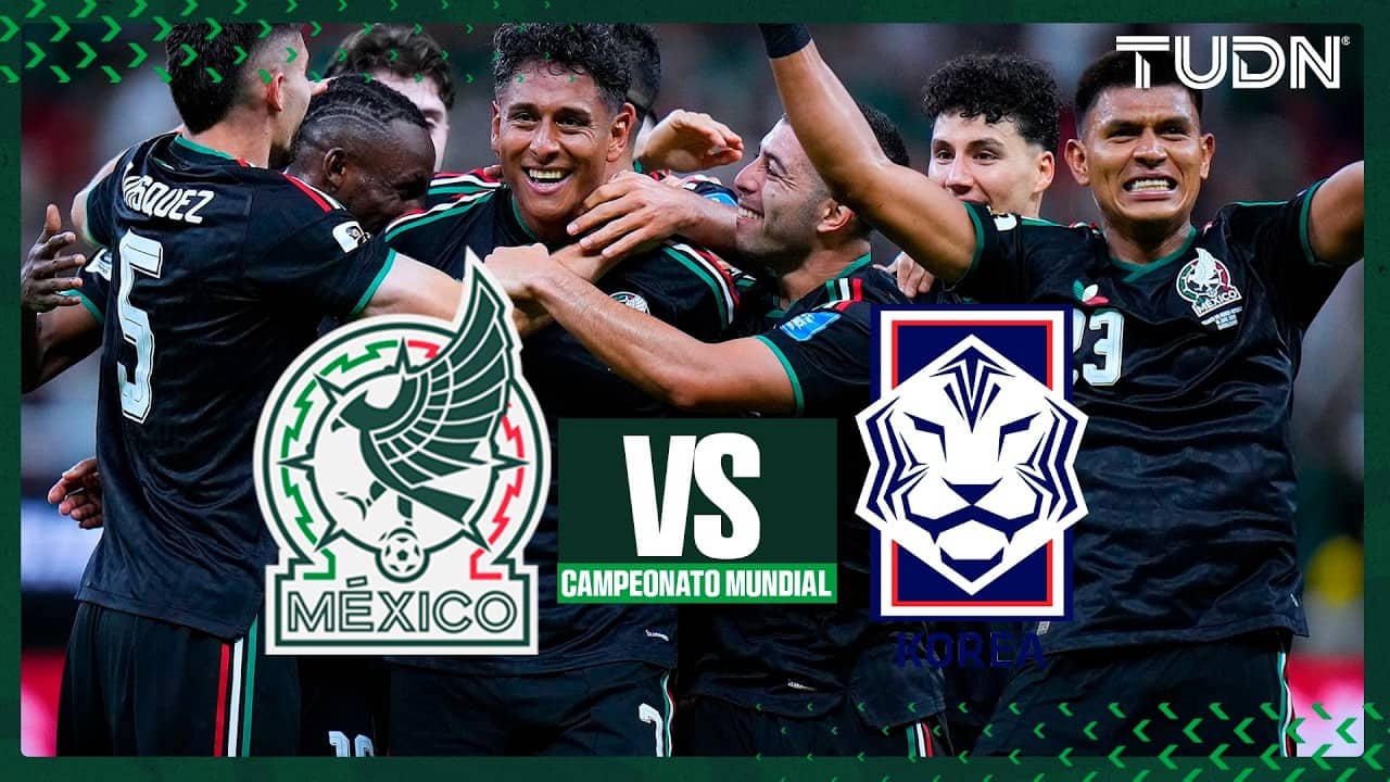 México SUPERA a Corea y asegura el liderato del Grupo "A" | TUDN