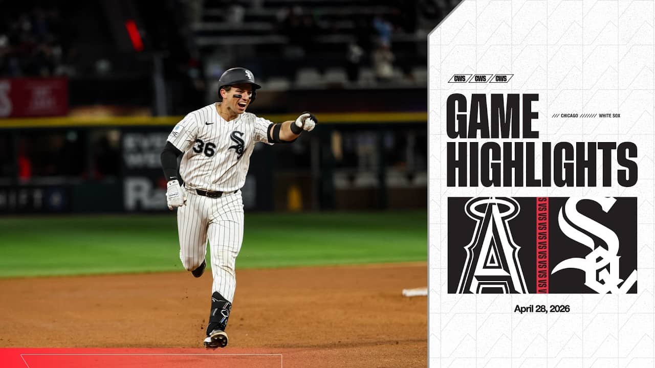 HIGHLIGHTS: Drew Romo Launches TWO HOME RUNS to Power White Sox Past Angels (4.28.26)