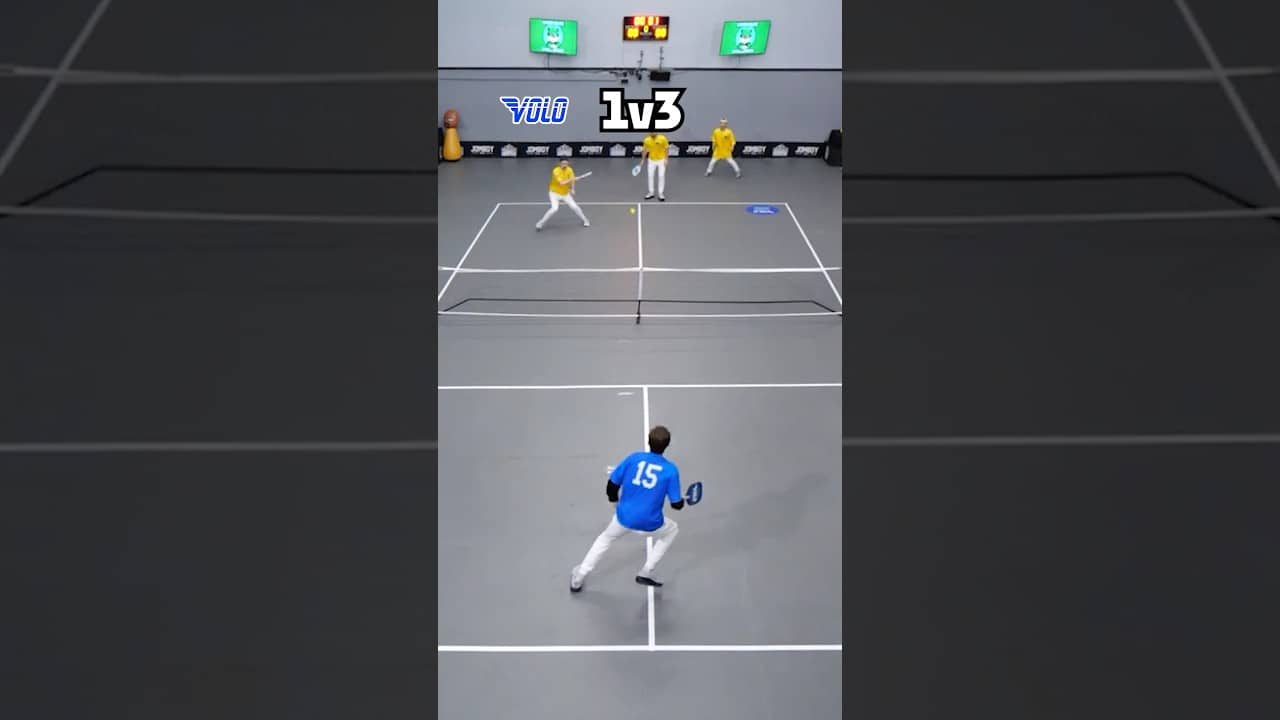 1v3 Knockout Pickleball