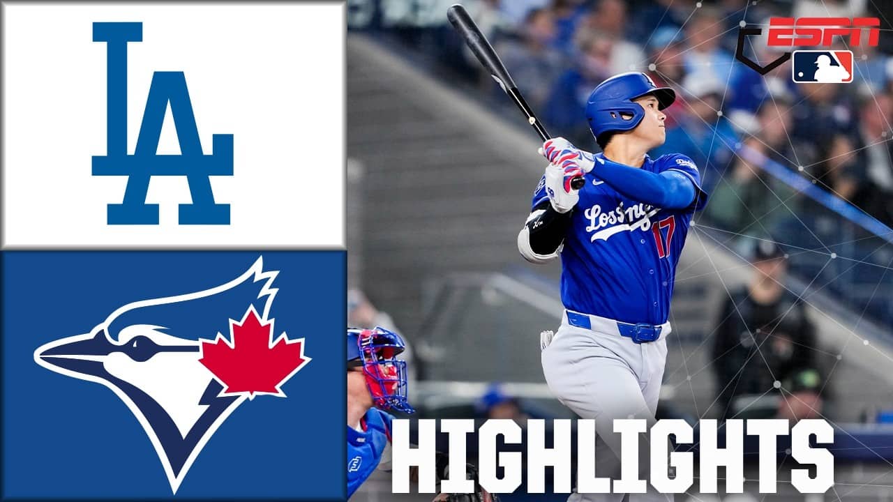 DODGERS DOMINATION 😤 Los Angeles Dodgers vs. Toronto Blue Jays | Full Game Highlights | ESPN MLB