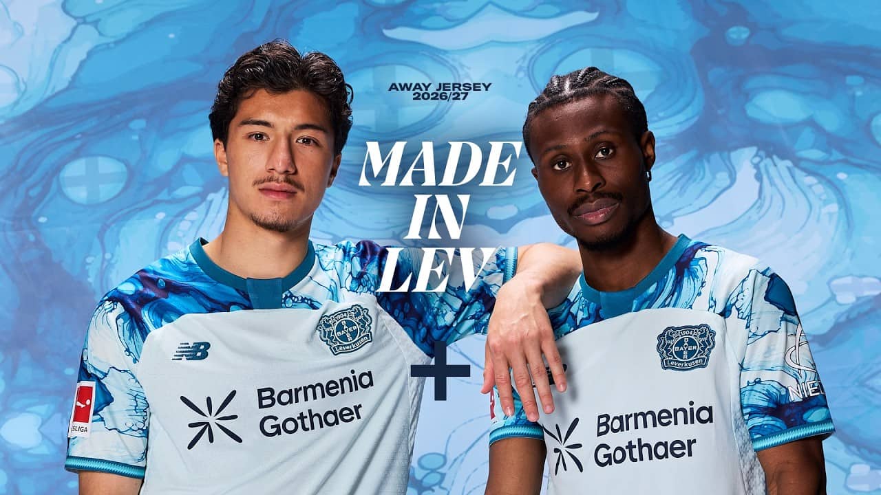 Made in Lev. Created for our Werkself: The new Bayer 04 away jersey is here!
