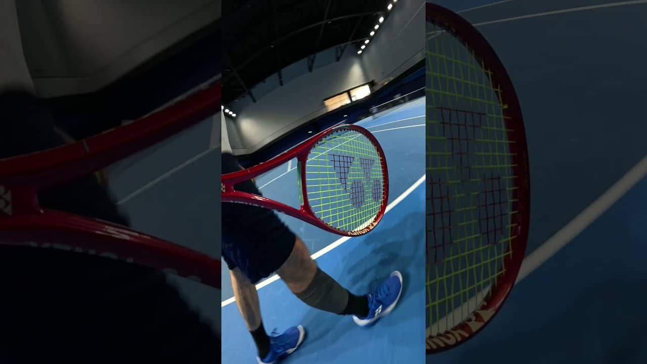 Best view in tennis 😍 #yonex #vcore