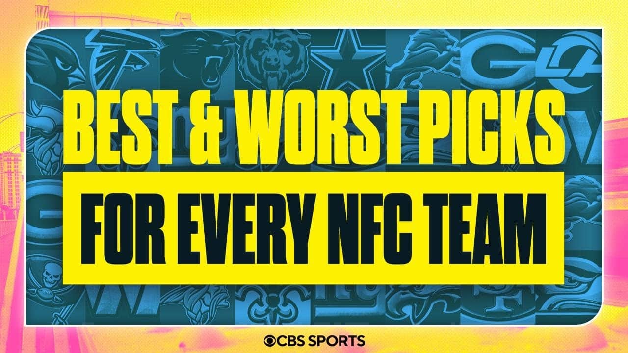Best and Worst NFL Draft Picks for every NFC team 👀