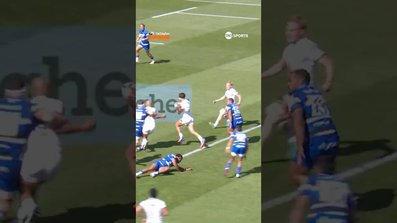 Exeter Chiefs in full flow!