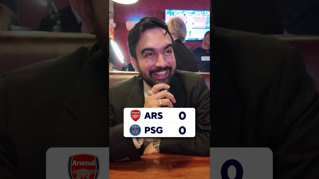 NYC mayor and Arsenal fan Zohran Mamdani is feeling good ahead of the UCL final 🔴⚪