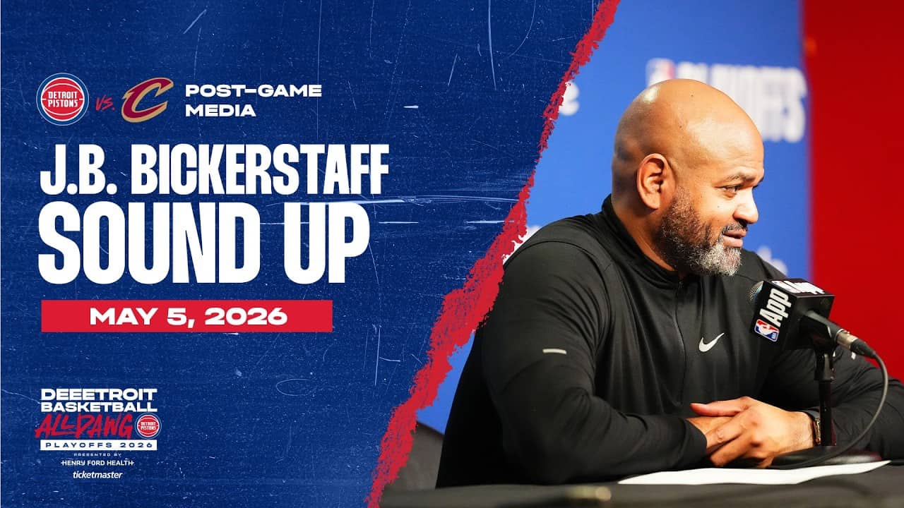 Game 1 Round 2: Post-Game Press Conference: J.B. Bickerstaff | Pistons vs. Cavs | 05.05.26