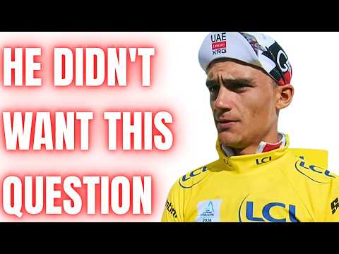 TENSE MOMENT! Isaac Del Toro Reacts To Tour Question On Pogačar