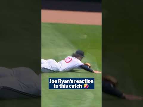 James Outman had Joe Ryan in awe after this catch 🤯