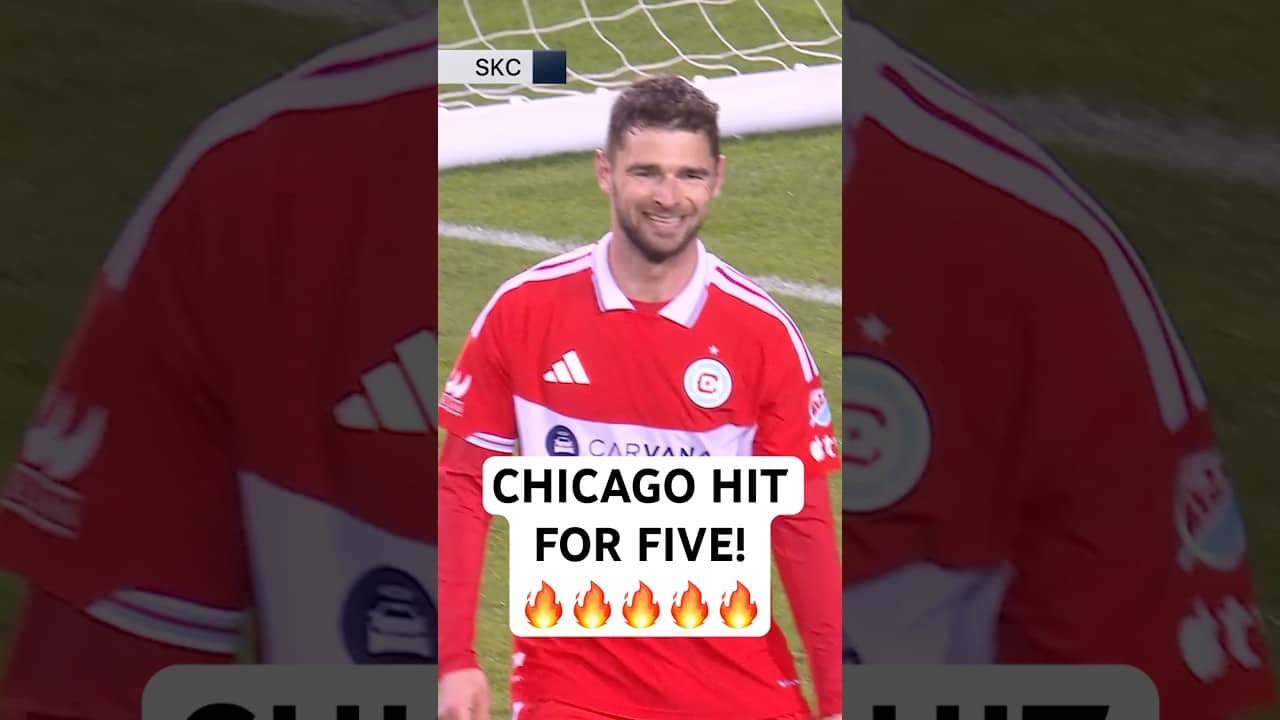 Chicago Fire 5-GOAL OUTBURST!!🔥🔥🔥🔥🔥
