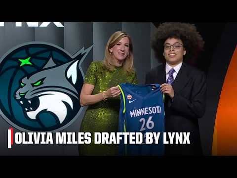 Minnesota Lynx pick Olivia Miles with 2nd pick in 2026 WNBA Draft