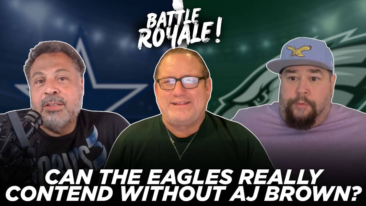 Mark Holmes and Philly.500 BATTLE Over Eagles' A.J. Brown Fallout & NFC East Rankings