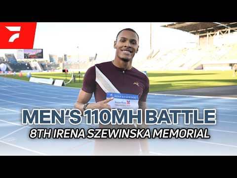 Jamal Britt 110mH Final Showdown Against Tough Field | Irena Szewinska Memorial