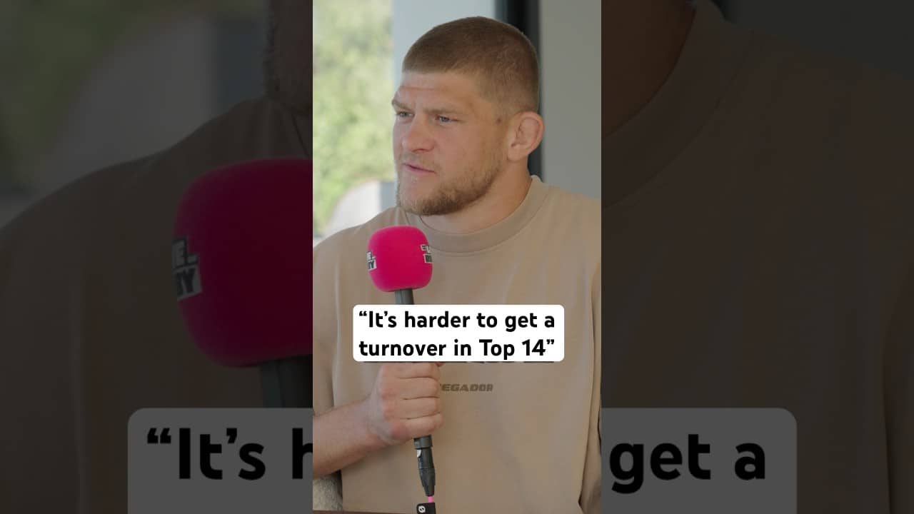 “It feels harder to get a turnover in the Top 14” 😬💪