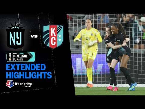 Gotham FC wins 2026 Challenge Cup title 🏆 | NWSL on Prime Video | Jun 26, 2026