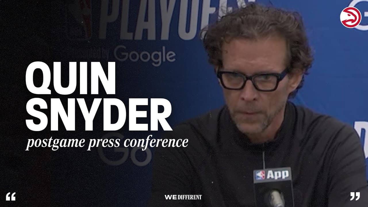 Hawks vs. Knicks Game 5 Postgame Press Conference: Quin Snyder