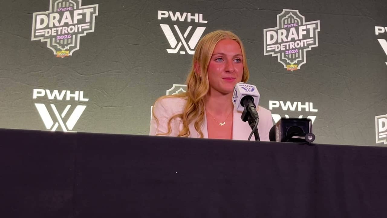 Sloane Matthews on "Surreal" Feeling Getting Drafted by PWHL San Jose