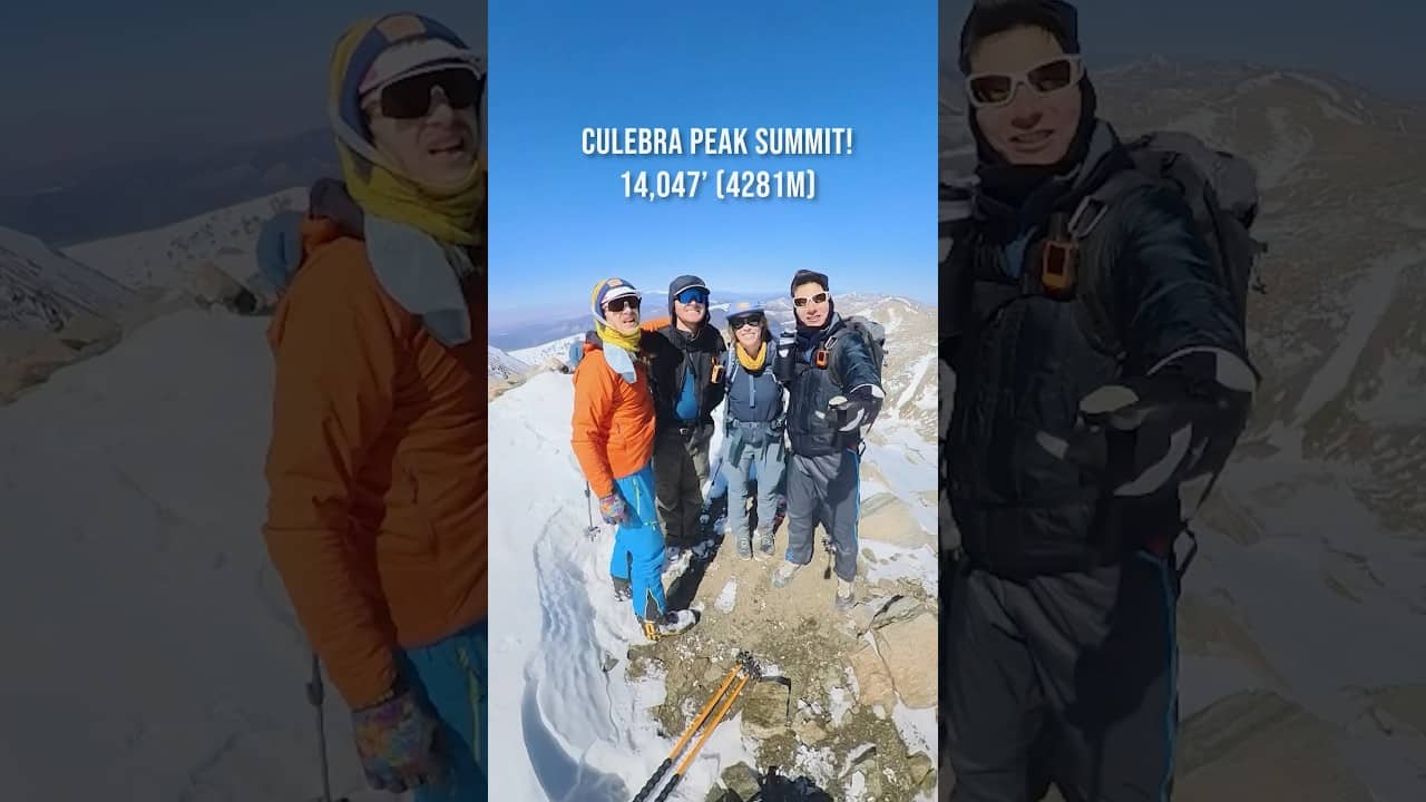 My #Colorado14er Finisher: Culebra Peak! (14,047’/ 4281m)