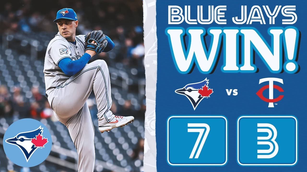 Patrick Corbin has another strong start, Blue Jays even series in Minnesota!
