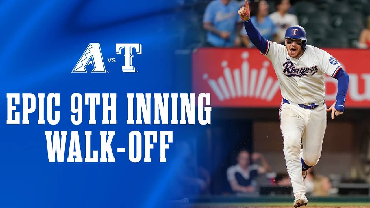 CINEMATIC RECAP | Rangers Walk-Off D-Backs