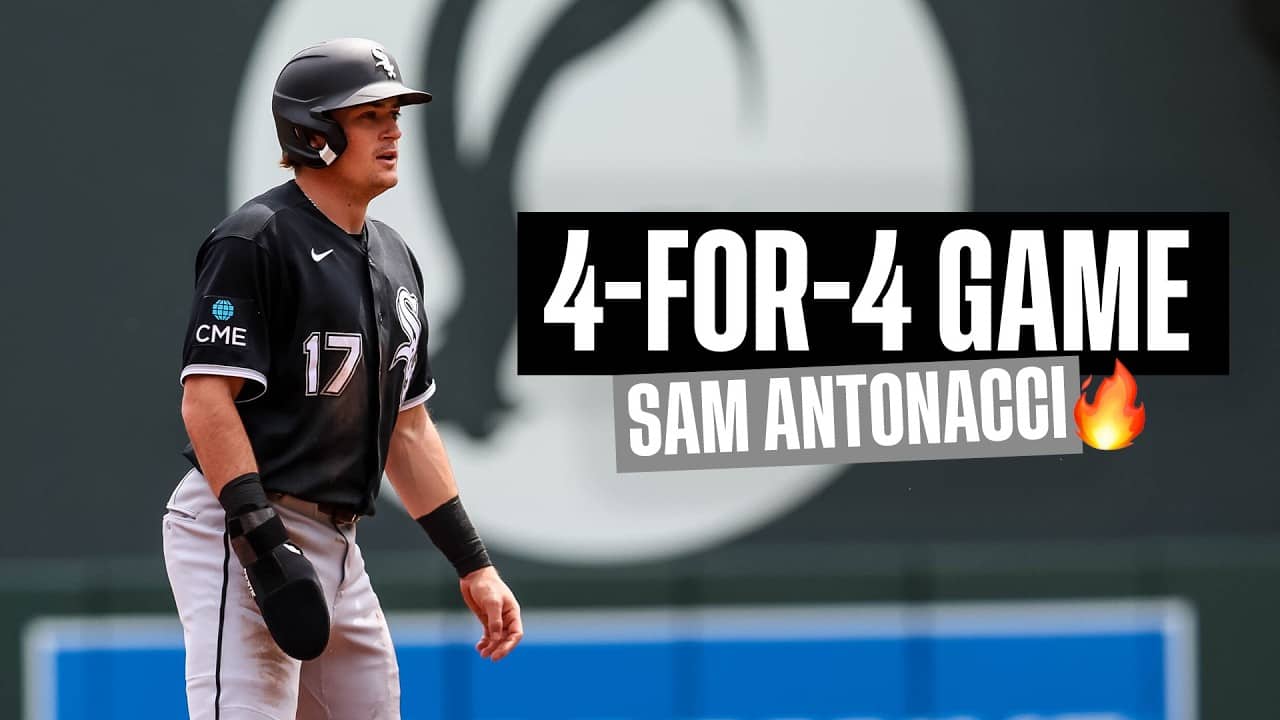 WATCH: Sam Antonacci 4-For-4 At The Plate vs Twins (6.3.26)
