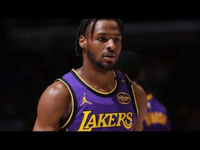 BRONNY JAMES FUTURE WITH THE LAKERS FAR FROM GUARANTEED