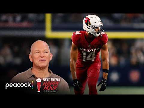 Can Cardinals' Michael Wilson have another big season? | Fantasy Football Happy Hour | NFL on NBC