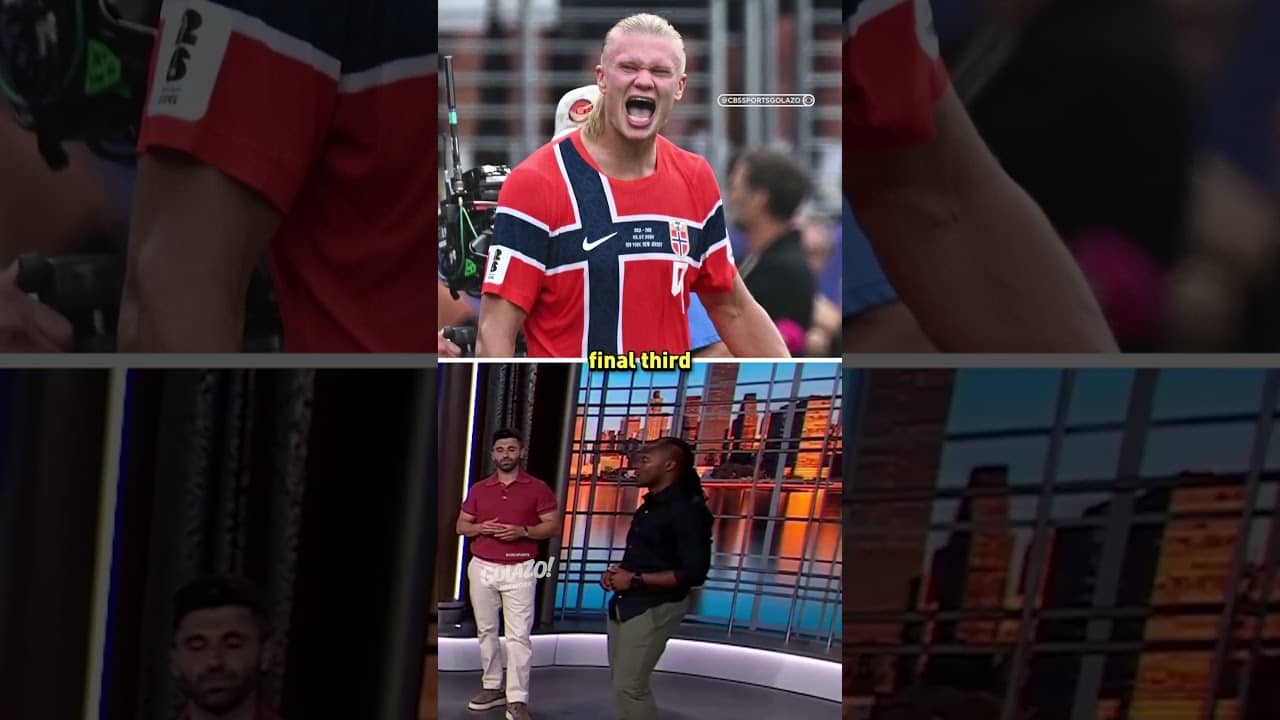 Erling Haaland is the EPITOME of EFFICIENCY 🇳🇴 #FIFAWorldCup #GolazoMatchday #Norway