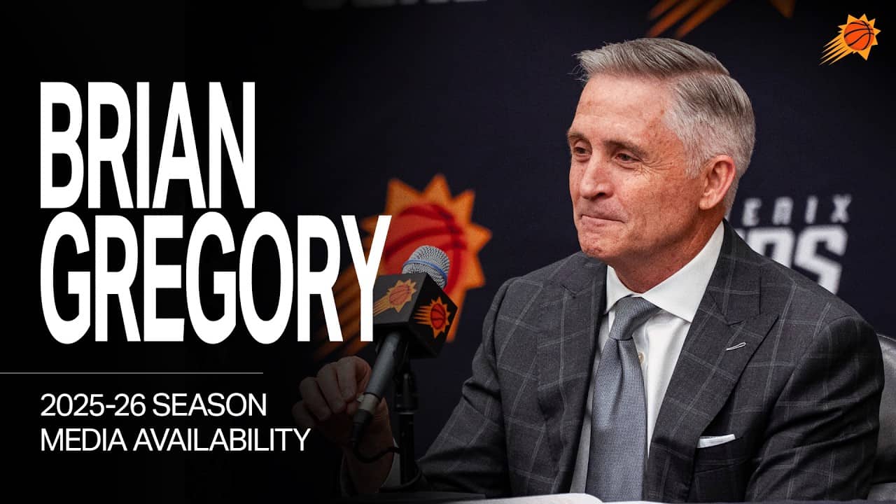 Brian Gregory 2025-26 End of Season Media Availability | Phoenix Suns