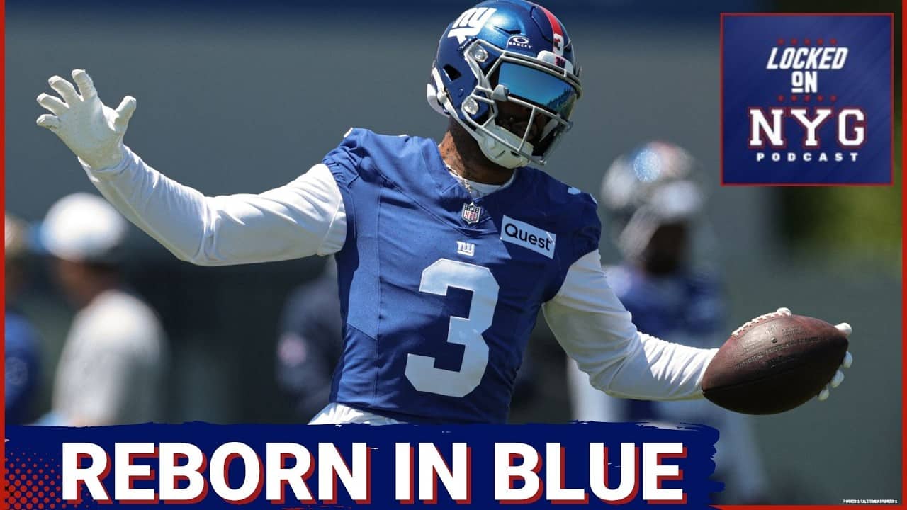 REBOOTED: New York Giants Welcome Back Odell Beckham Jr. as Veteran Leader, Maturity SHINES